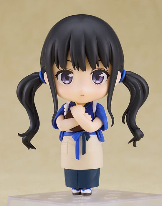 Lycoris Recoil Nendoroid Action Figure Chisato / Takina Cafe LycoReco Uniform Ver. 10 cm