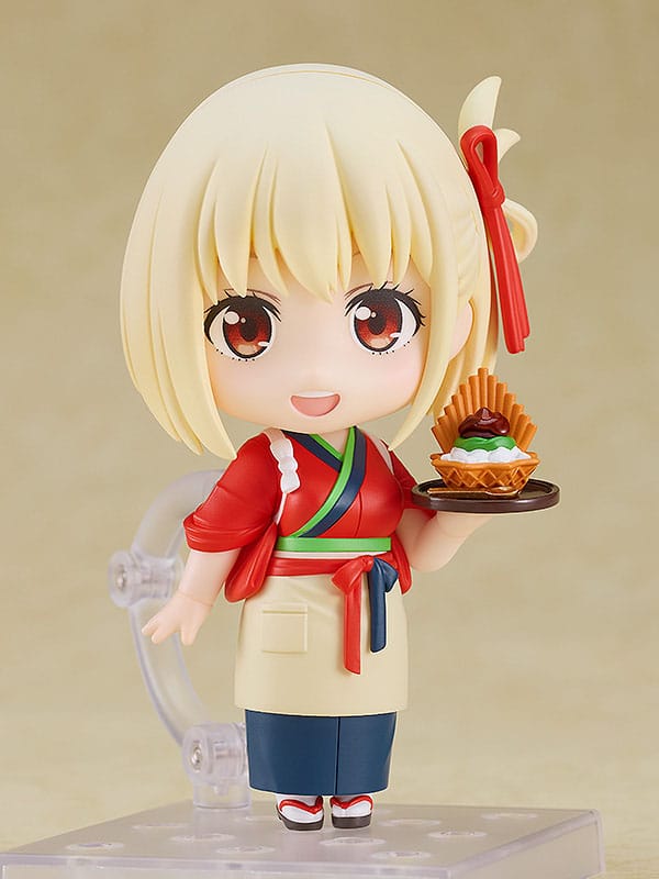 Lycoris Recoil Nendoroid Action Figure Chisato / Takina Cafe LycoReco Uniform Ver. 10 cm