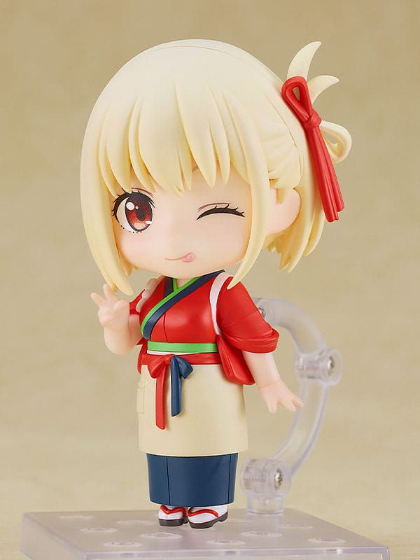 Lycoris Recoil Nendoroid Action Figure Chisato / Takina Cafe LycoReco Uniform Ver. 10 cm