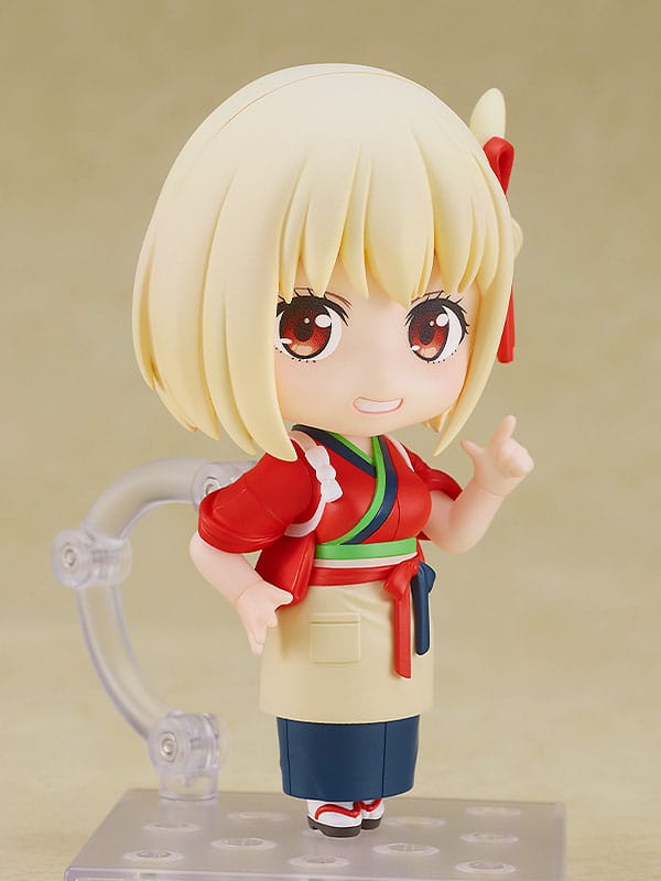 Lycoris Recoil Nendoroid Action Figure Chisato / Takina Cafe LycoReco Uniform Ver. 10 cm