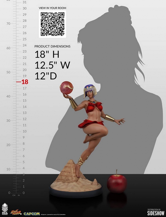 Street Fighter: Season Pass - Menat Player 2 1:4 Scale Statue 31 cm