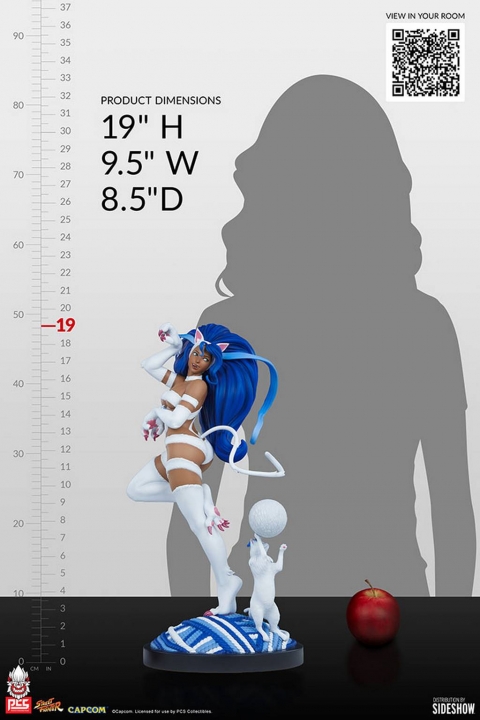 Street Fighter: Season Pass - Menat as Felicia Player 1/ 2 1:4 Scale Statue 22 cm