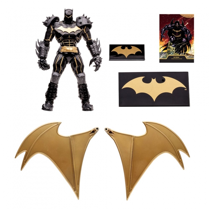 DC Multiverse Action Figure Batman Hellbat Knightmare Gold Label 18 cm