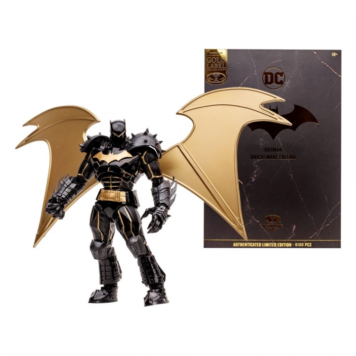 DC Multiverse Action Figure Batman Hellbat Knightmare Gold Label 18 cm