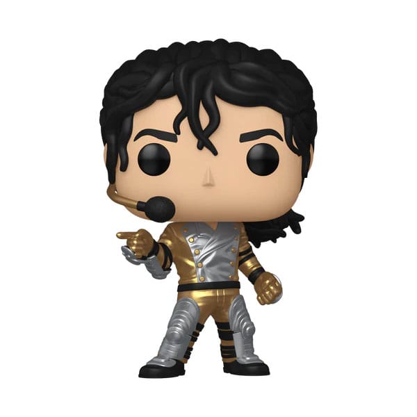 Michael Jackson POP! Rocks Vinyl Figure Michael Jackson Armor / Michael Jackson Dirty Diana 9 cm