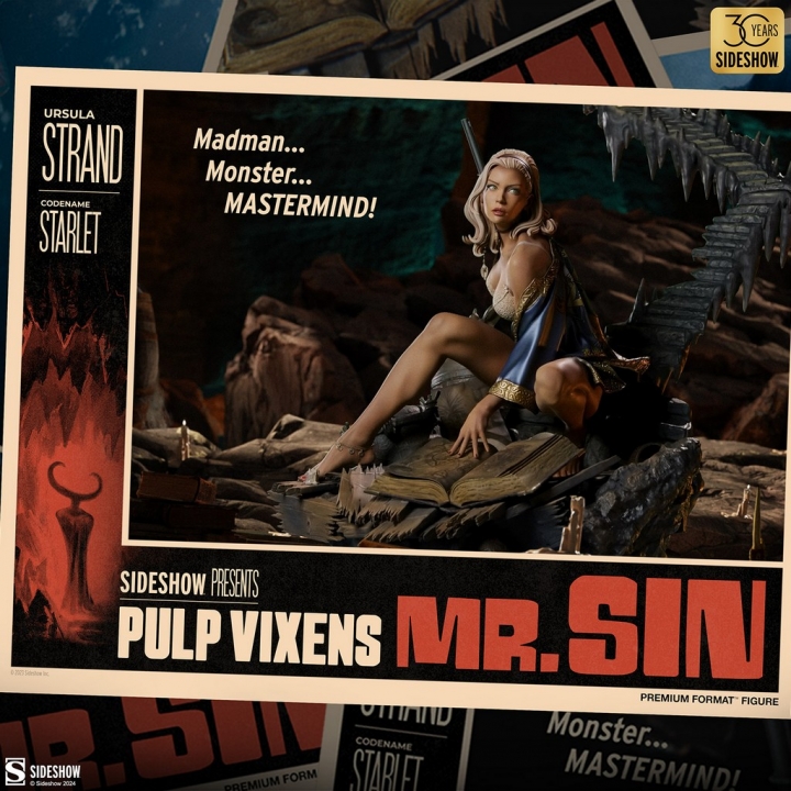 Sideshow Originals: Pulp Vixens - Mr. Sin 1:4 Scale Statue 61 cm