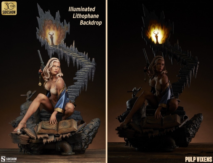 Sideshow Originals: Pulp Vixens - Mr. Sin 1:4 Scale Statue 61 cm