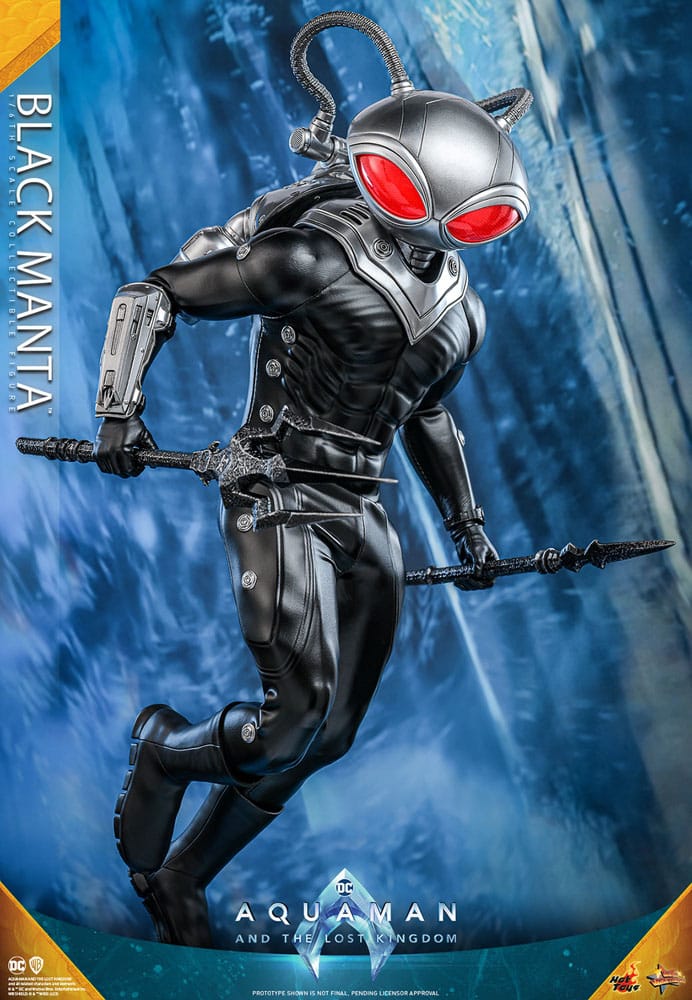 Aquaman and the Lost Kingdom Movie Masterpiece Action Figure 1/6 Black Manta 34 cm