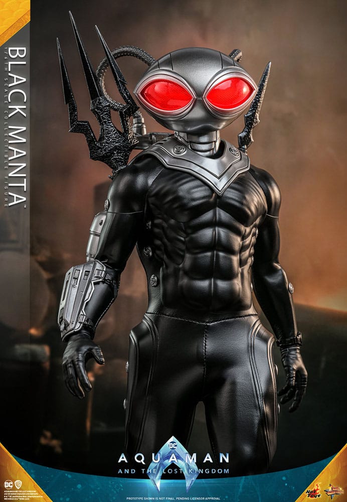 Aquaman and the Lost Kingdom Movie Masterpiece Action Figure 1/6 Black Manta 34 cm