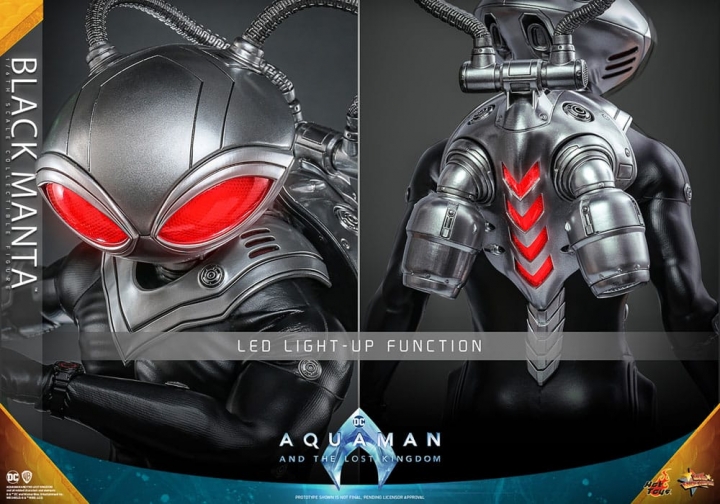 Aquaman and the Lost Kingdom Movie Masterpiece Action Figure 1/6 Black Manta 34 cm