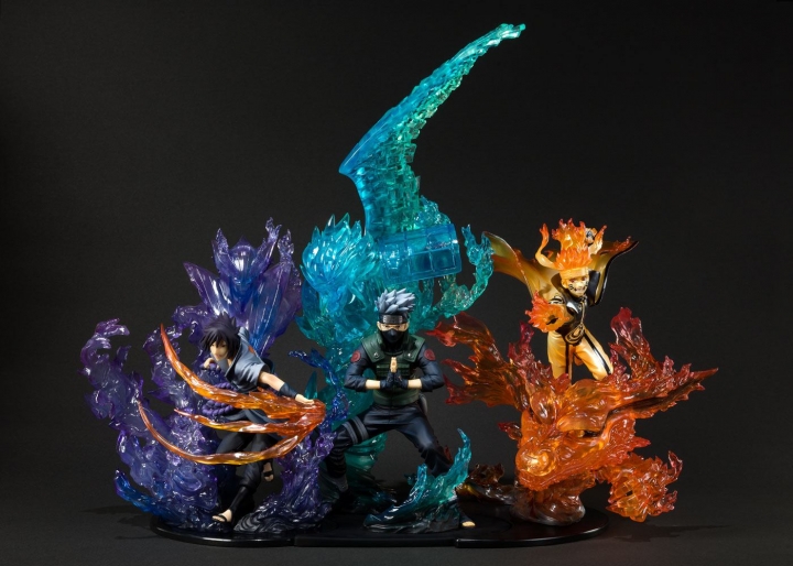 Naruto Shippuden Figuarts ZERO PVC Statue Kakashi Hatake Susanoo Kizuna Relation 43 cm