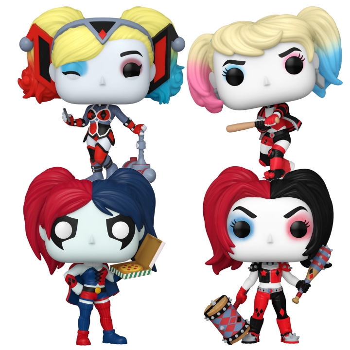 DC Comics: Harley Quinn Takeover POP! Heroes Vinyl Figure 9 cm