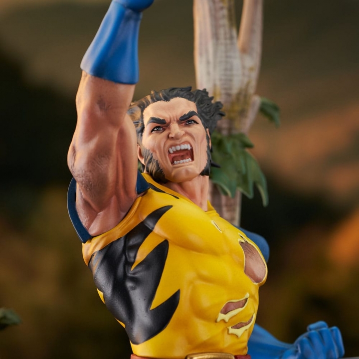 Marvel Gallery PVC Diorama 90's Comic Wolverine 28 cm