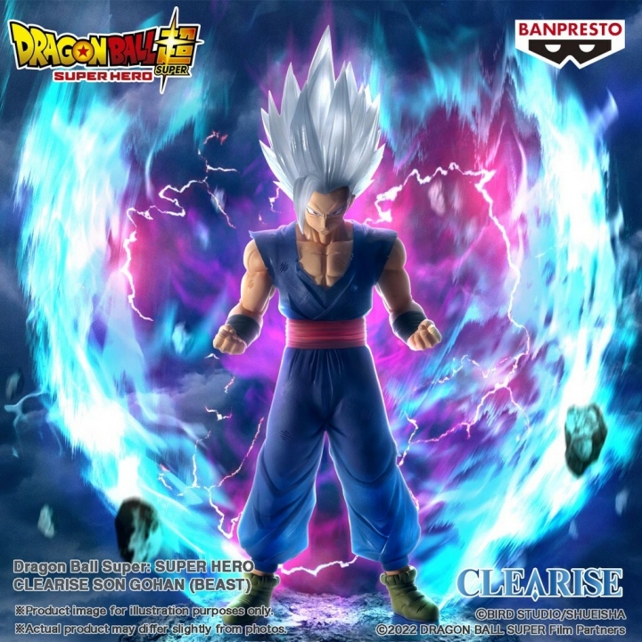 Dragon Ball Super: Super Hero Clearise - Son Gohan Figure 17 cm