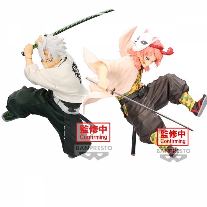 Demon Slayer Kimetsu no Yaiba: Vibration Stars - Sanemi Shinazugawa / Sabito Figure 14-13 cm