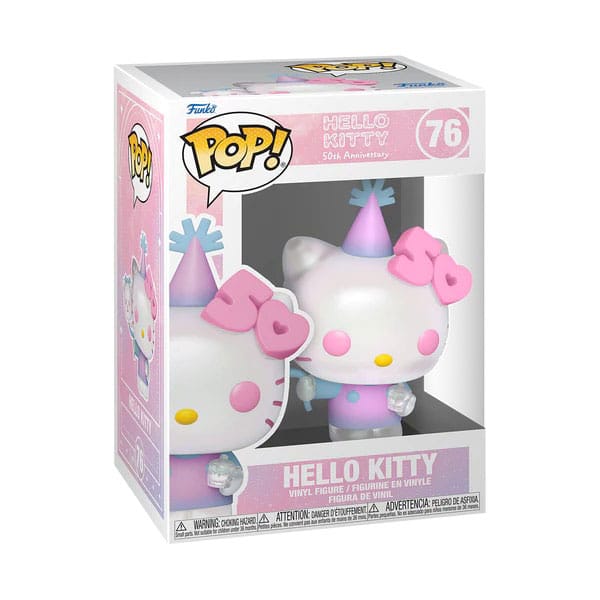 Hello Kitty POP! Sanrio Vinyl Figure Hello Kitty w/ Balloons / Hello Kitty In Cake 9 cm