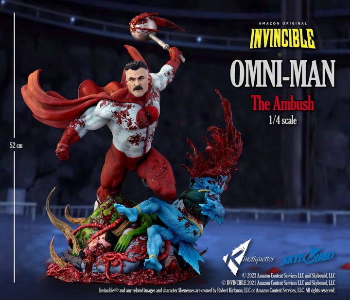 Invincible Diorama Omni-Man: The Ambush 52 cm