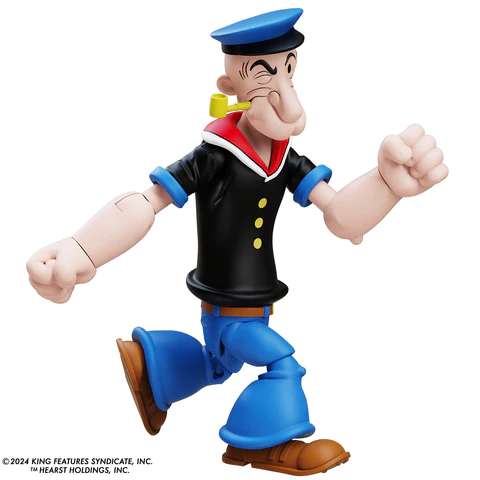 Popeye Wave 3 Action Figure Goon / Popeye Black Shirt / Popeye White Shirt / Rough House / Toar /