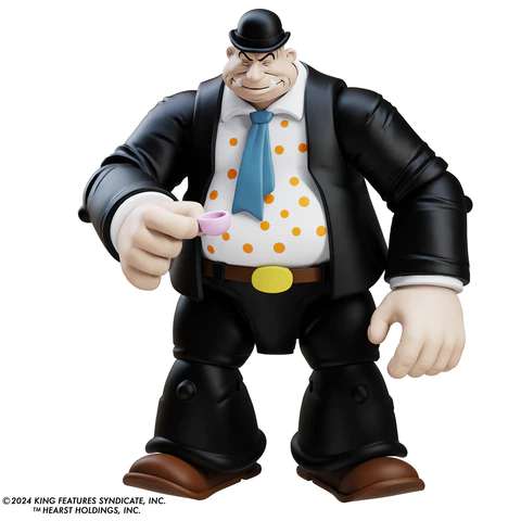 Popeye Wave 3 Action Figure Goon / Popeye Black Shirt / Popeye White Shirt / Rough House / Toar /