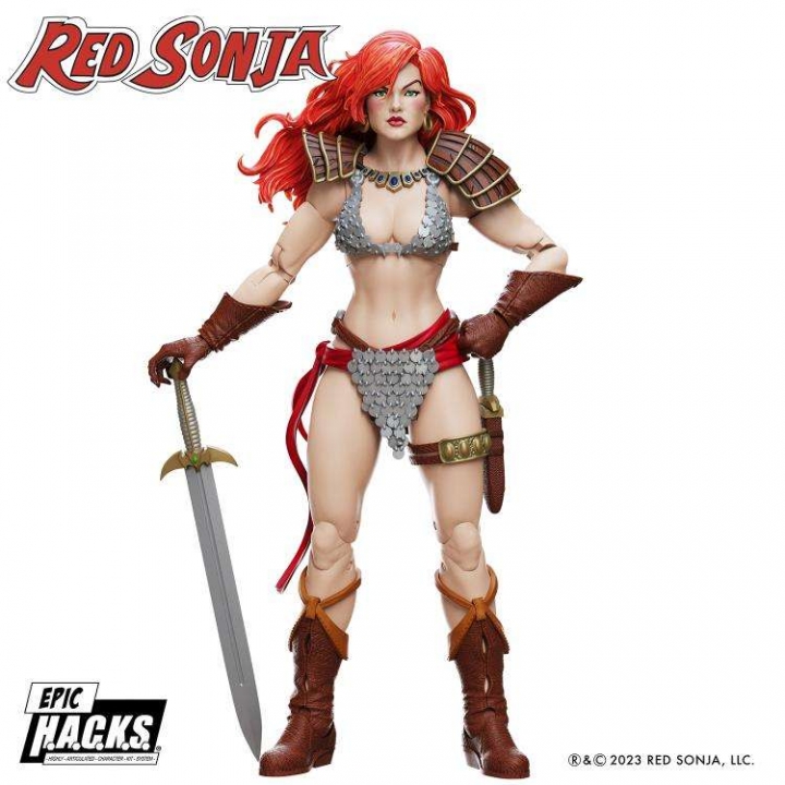 Red Sonja 50th Anniversary Epic H.A.C.K.S. Figure 15 cm