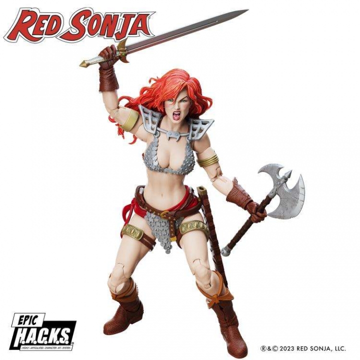 Red Sonja 50th Anniversary Epic H.A.C.K.S. Figure 15 cm