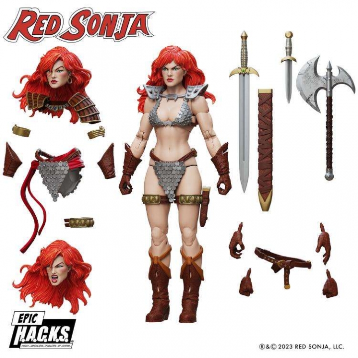 Red Sonja 50th Anniversary Epic H.A.C.K.S. Figure 15 cm