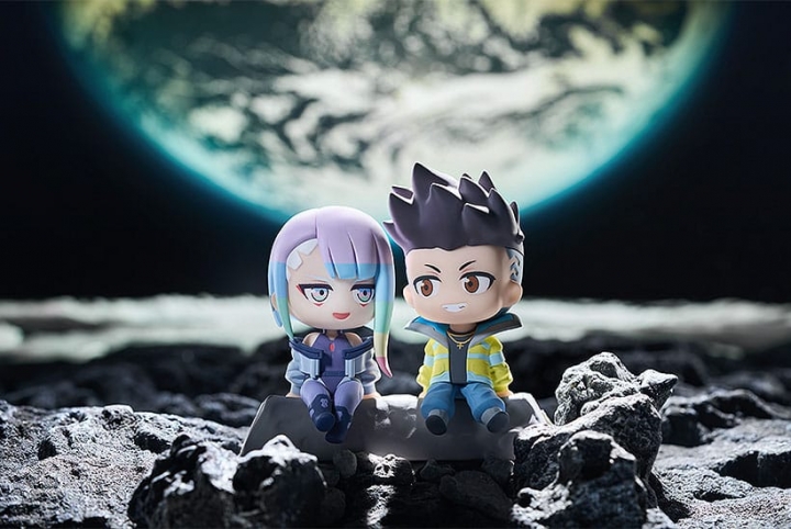 Cyberpunk: Edgerunners Mini-Figure 2-Pack Qset David & Lucy - To The Moon 8 cm