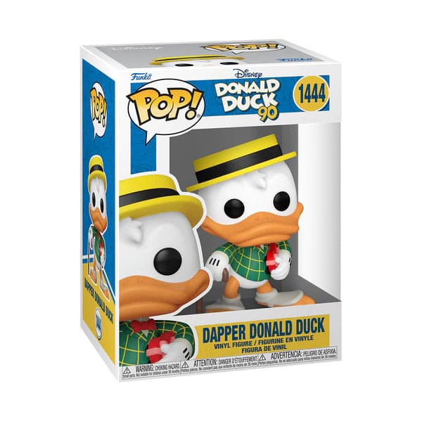 Disney DD 90th Anniversary POP! Disney Vinyl Donald Duck Heart Eyes / Dapper / Angry 9 cm