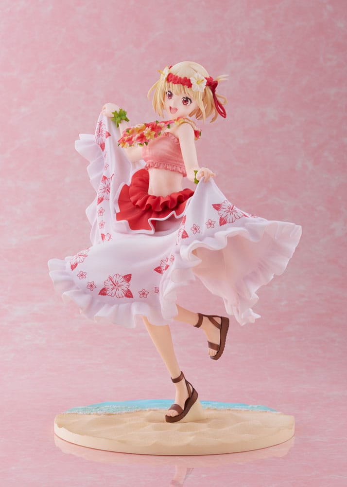 Lycoris Recoil PVC Statue 1/7 Chisato Nishikigi / Takita Inoue Hawaii Ver. 24 cm