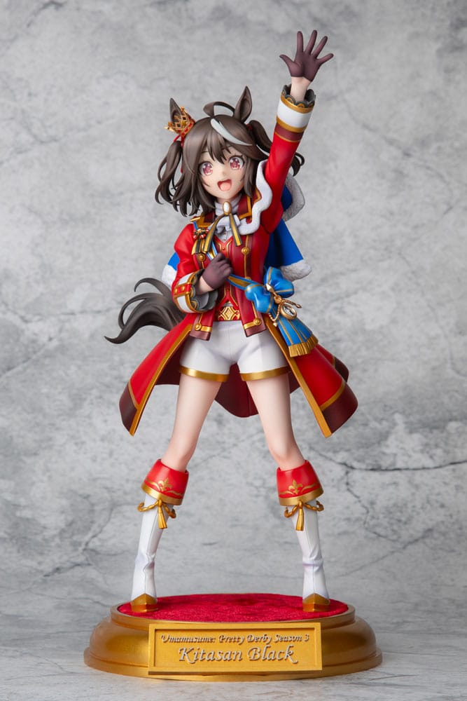 Uma Musume Pretty Dirby PVC Statue 1/7 Kitasan Black Fluttering Fulfillment Ver. 28 cm