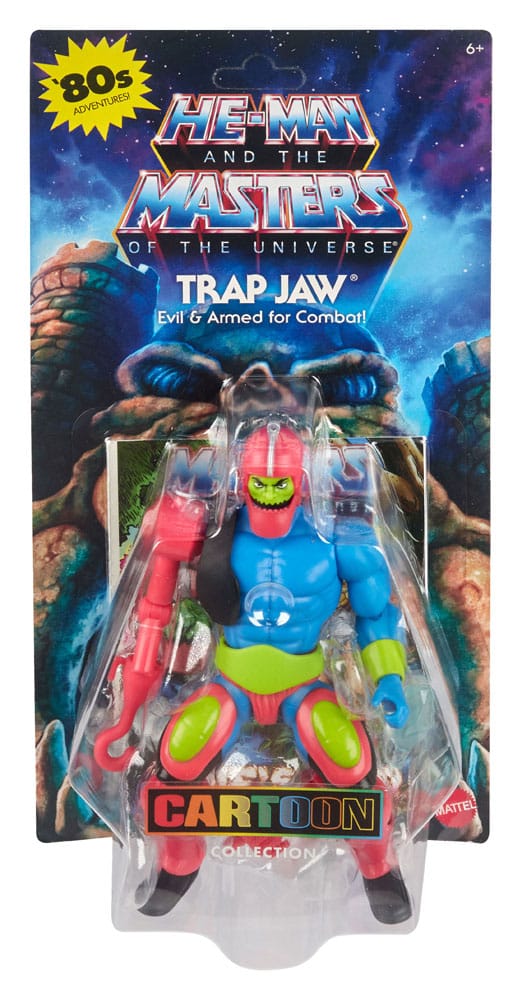 Masters of the Universe Origins Action Figure Cartoon Collection: Trap Jaw / Teela / Zodac 14 cm