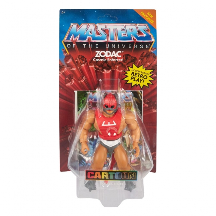 Masters of the Universe Origins Action Figure Cartoon Collection: Trap Jaw / Teela / Zodac 14 cm