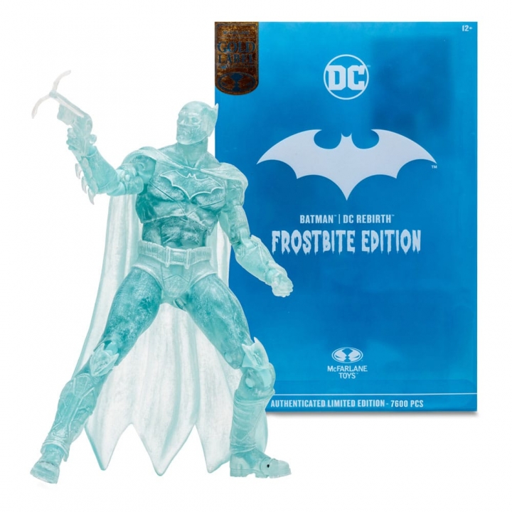 DC Multiverse Action Figure Batman DC Rebirth Frostbite Edition Gold Label 18 cm