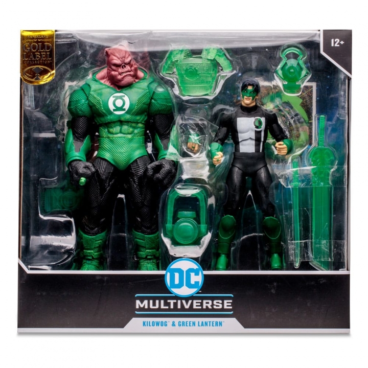 DC Multiverse Action Figure 2-Pack Kilowog & Green Lantern Gold Label 18 cm