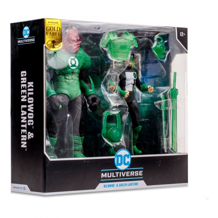 DC Multiverse Action Figure 2-Pack Kilowog & Green Lantern Gold Label 18 cm