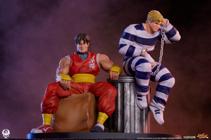 Street Fighter PVC Statue 1/10 Cody & Guy 18 cm