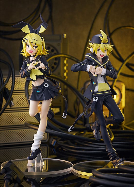 Character Vocal Series 02 Pop Up Parade PVC Statue Kagamine Rin / Len: Bring It On Ver. L Size 22 cm