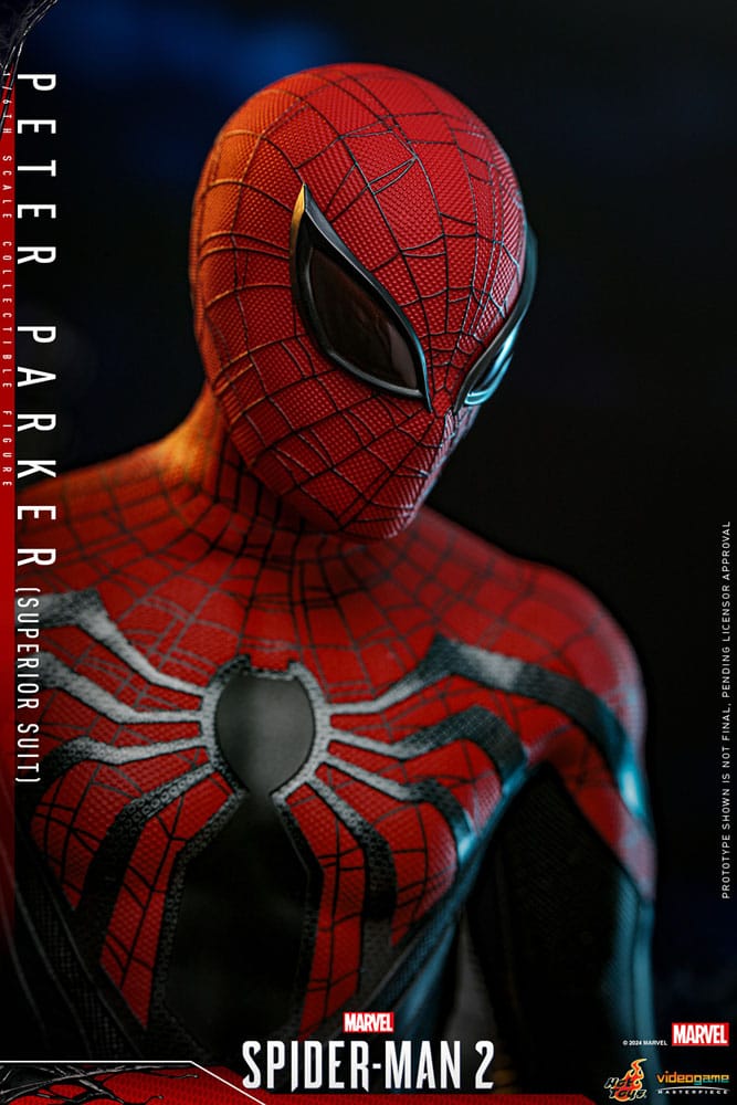 Spider-Man 2 Video Game Masterpiece Action Figure 1/6 Peter Parker Superior Suit 30 cm