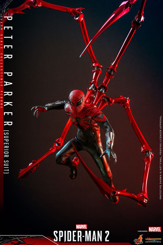 Spider-Man 2 Video Game Masterpiece Action Figure 1/6 Peter Parker Superior Suit 30 cm