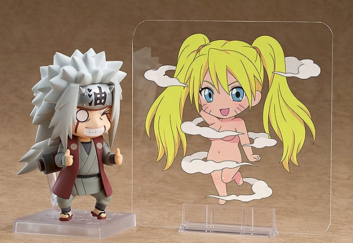 Naruto Shippuden Nendoroid PVC Action Figure Jiraiya & Gamabunta Set 10 cm