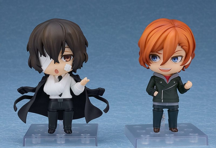 Bungo Stray Dogs Nendoroid Action Figure Osamu Dazai / Chuya Nakahara Fifteen-Year-Old Ver.10 cm