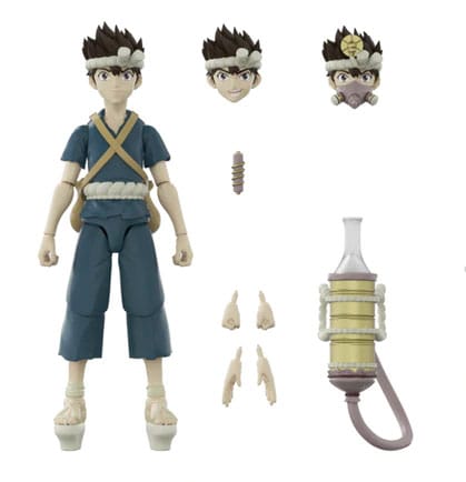 Dr. Stone Action Figure Gen / Kohaku / Chrome / Senku 15 cm