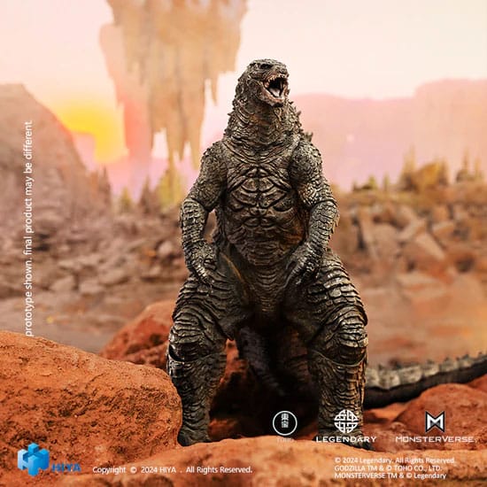 Godzilla x Kong: The New Empire Exquisite Basic Action Figure Godzilla Rre-evolved Ver. 18 cm