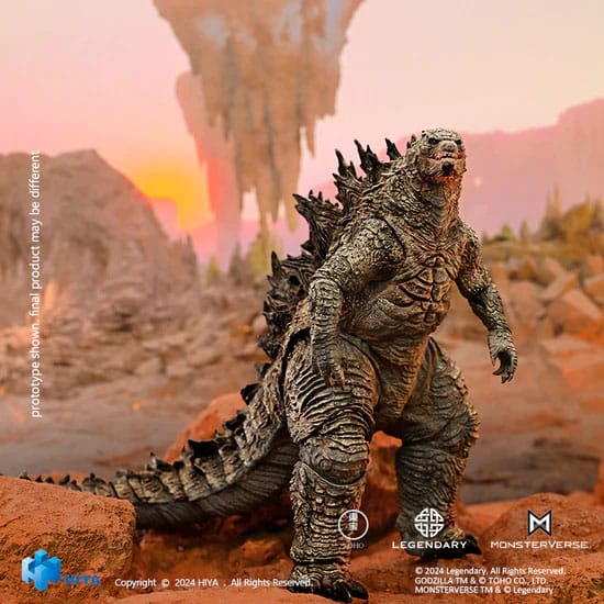 Godzilla x Kong: The New Empire Exquisite Basic Action Figure Godzilla Rre-evolved Ver. 18 cm