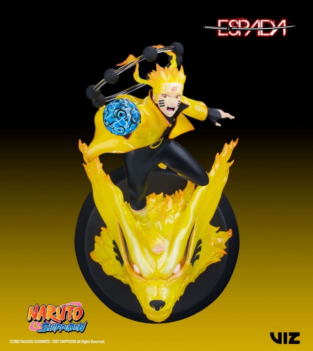 Naruto Shippuden PVC Magnet Statue 1/8 Naruto Uzumaki & Kurama 28 cm