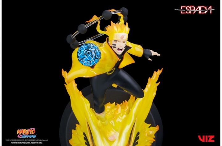 Naruto Shippuden PVC Magnet Statue 1/8 Naruto Uzumaki & Kurama 28 cm