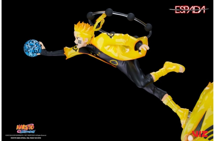 Naruto Shippuden PVC Magnet Statue 1/8 Naruto Uzumaki & Kurama 28 cm