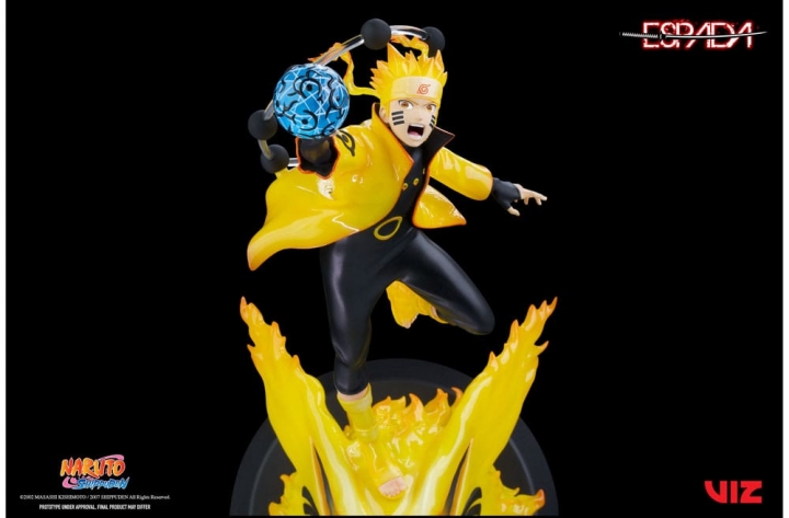 Naruto Shippuden PVC Magnet Statue 1/8 Naruto Uzumaki & Kurama 28 cm