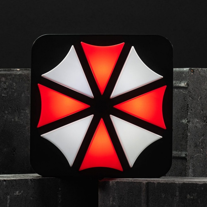 Numskull 3D Light Lamp Resident Evil / Sonic / Ghostbusters