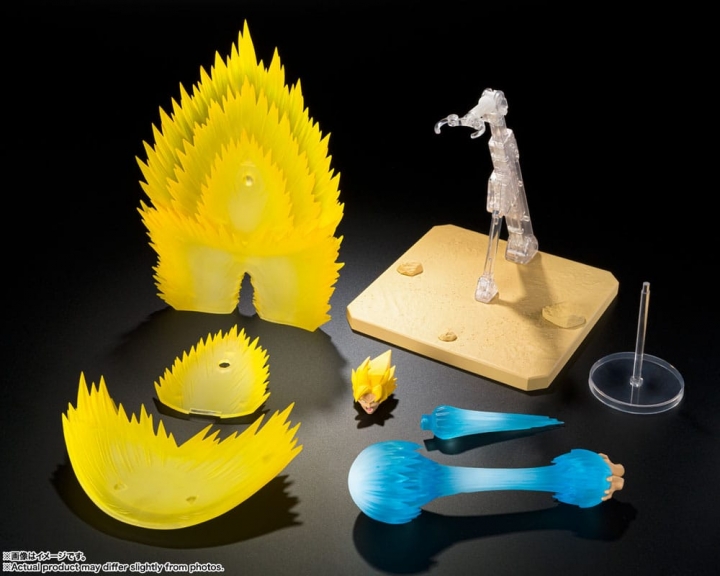 Dragon Ball Z S.H. Figuarts Accessories Son Goku's Effekt Parts Set Teleport Kamehameha